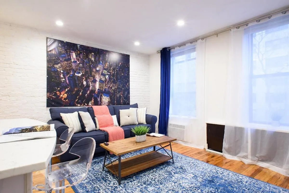 26-4B Newly Furnished 1Br W D Courtyard Lejlighed New York
